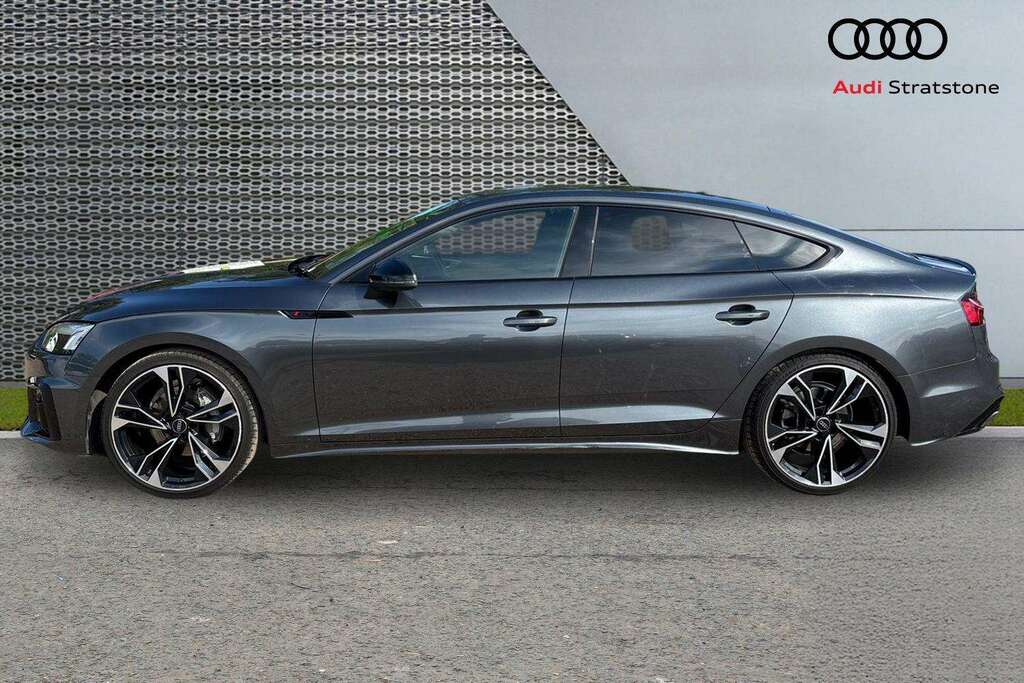 Audi A5 40 Tfsi 204 Black Edition S Tronic Cs 2023 WJ73HOH Grey #6