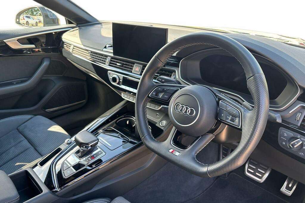 Audi A5 40 Tfsi 204 Black Edition S Tronic Cs 2023 WJ73HOH Grey #4