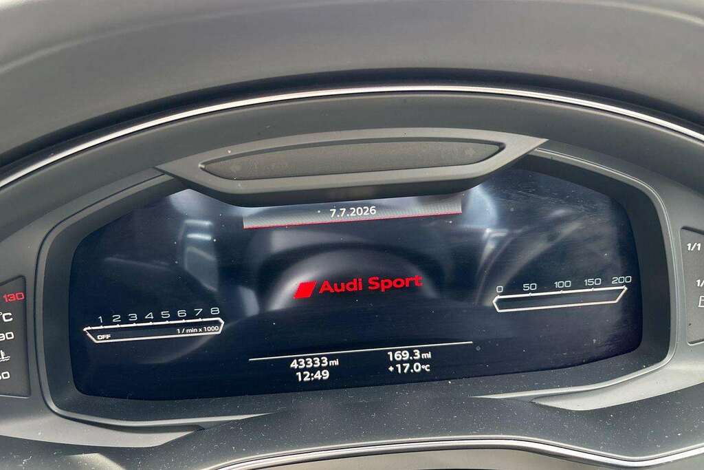 Audi RS7 4L Carbon Black Blue #11