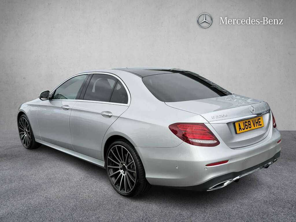 Mercedes-Benz E Class E220d Amg Line Premium 9G-tronic 2018 AJ68VHE Silver #5