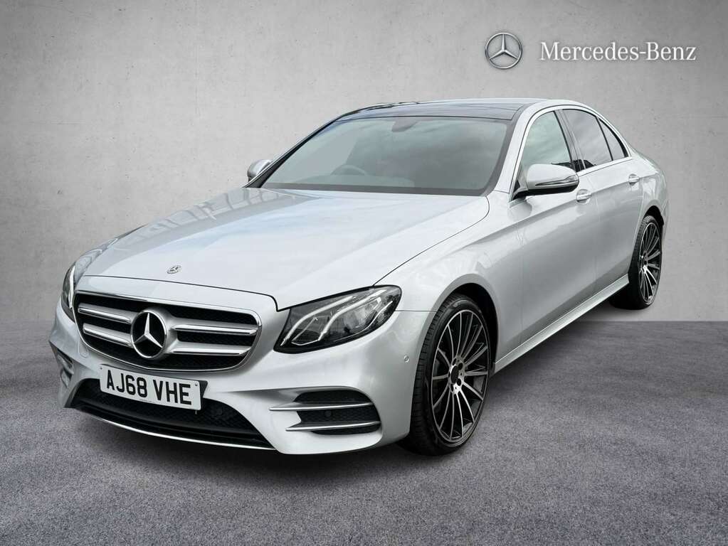 Mercedes-Benz E Class E220d Amg Line Premium 9G-tronic 2018 AJ68VHE Silver #3