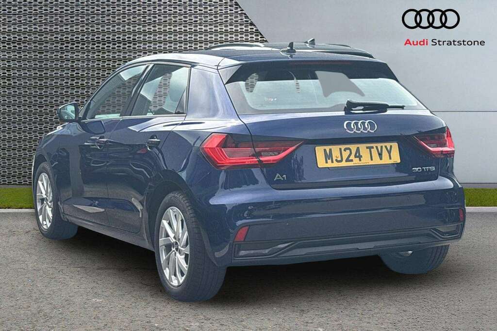 Audi A1 30 Tfsi 110 Sport 2024 MJ24TVY Blue #3