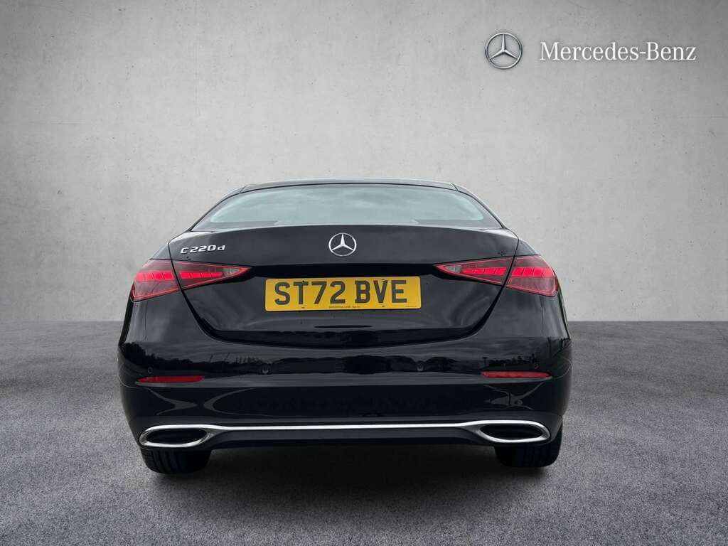 Mercedes-Benz C Class C220d Sport 9G-tronic 2022 Black #5
