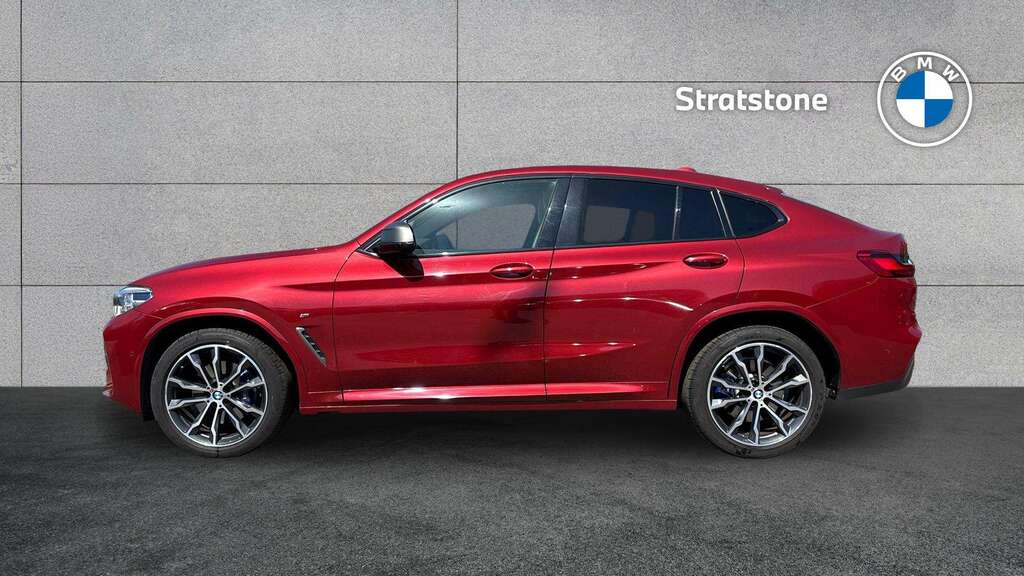 BMW X4 Xdrive M40d Mht 2020 Red #4