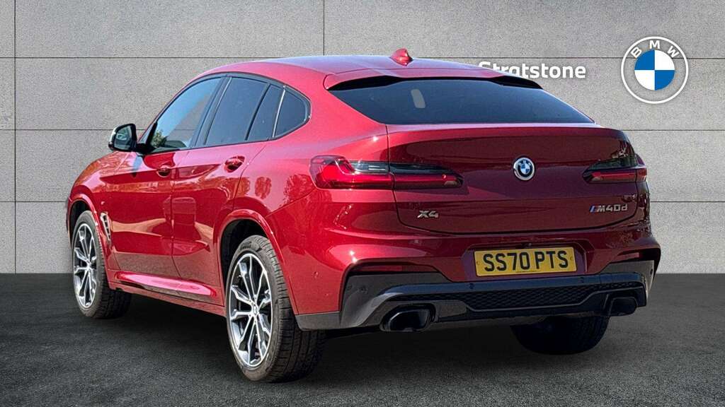 BMW X4 Xdrive M40d Mht 2020 Red #2