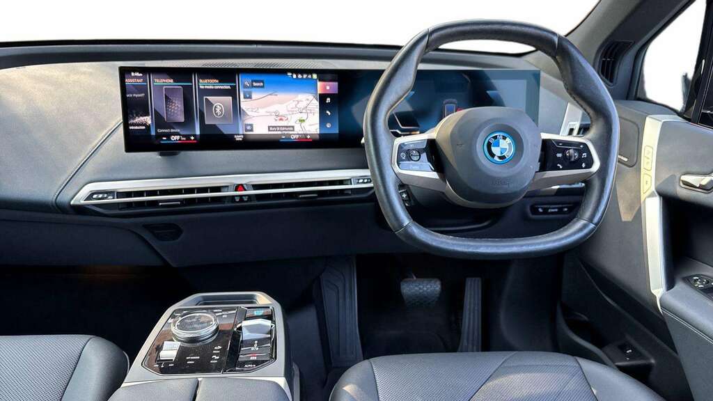 BMW iX 240Kw Xdrive40 M Sport 76.6Kwh 2022 LK72HVE Grey #6