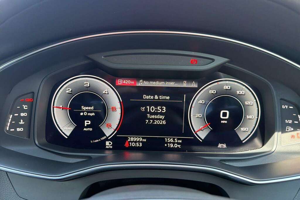 Audi A7 Black Edition Black #17