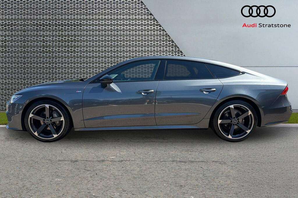 Audi A7 Black Edition Black #7