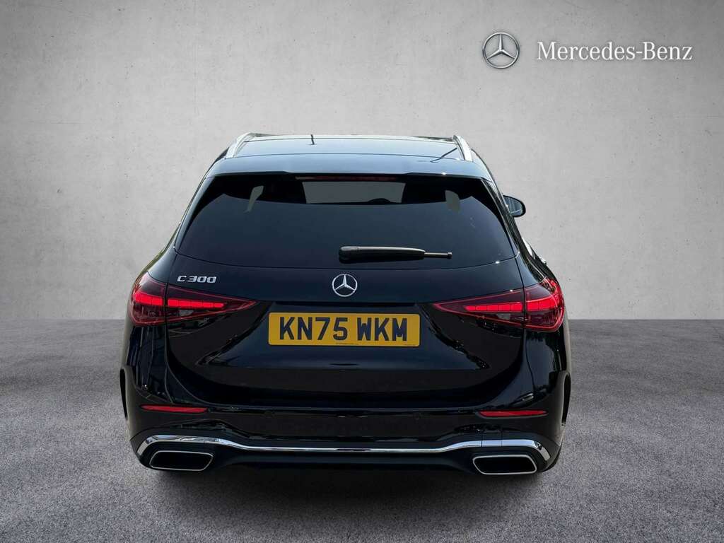 Mercedes-Benz C Class C300 Amg Line Premium Pan Roof 9G-tronic 202 KN75WKM Black #6