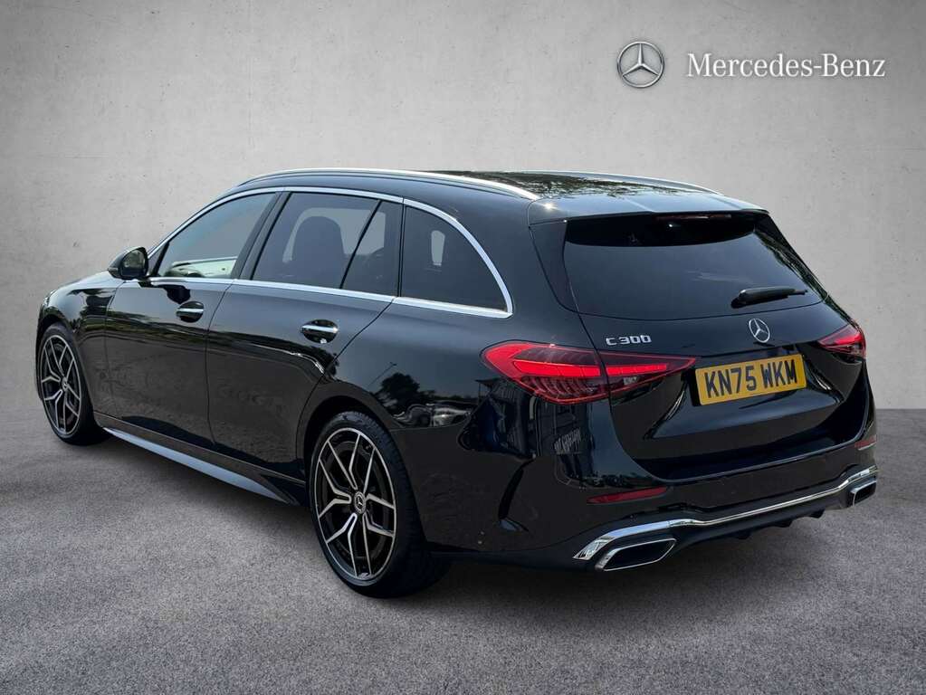 Mercedes-Benz C Class C300 Amg Line Premium Pan Roof 9G-tronic 202 KN75WKM Black #5