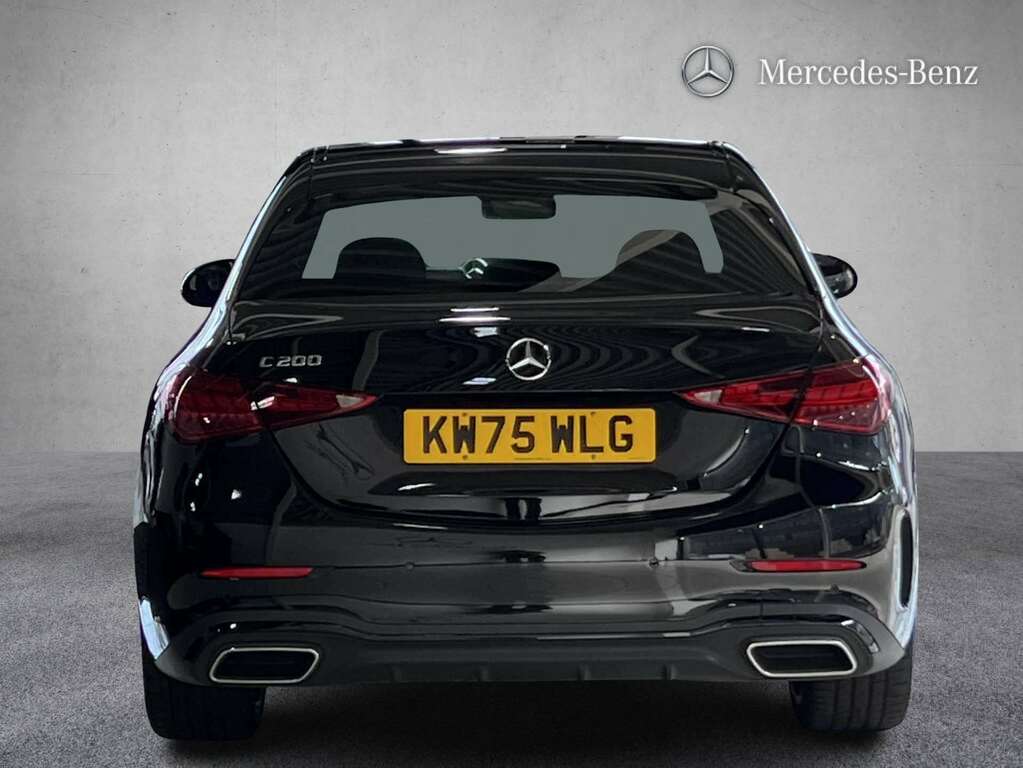 Mercedes-Benz C Class C200 Amg Line Premium Plus 9G-tronic 2026 KW75WLG Black #4