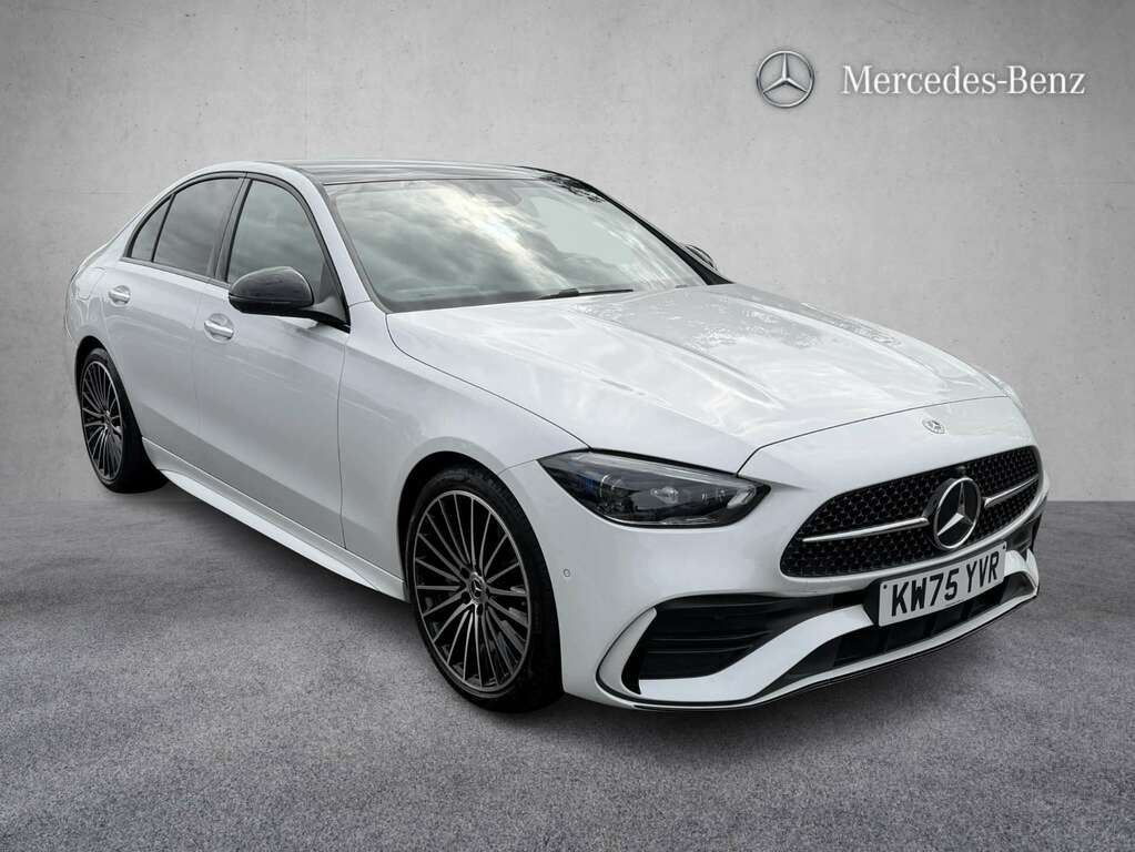 Mercedes-Benz C Class C200 Amg Line Premium Plus 9G-tronic 2026 White