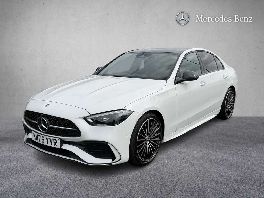 Mercedes-Benz C Class C200 Amg Line Premium Plus 9G-tronic 2026 KW75YVR White #3