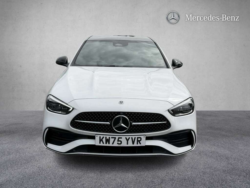 Mercedes-Benz C Class C200 Amg Line Premium Plus 9G-tronic 2026 KW75YVR White #2