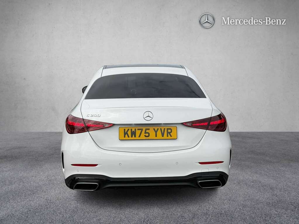 Mercedes-Benz C Class C200 Amg Line Premium Plus 9G-tronic 2026 KW75YVR White #5