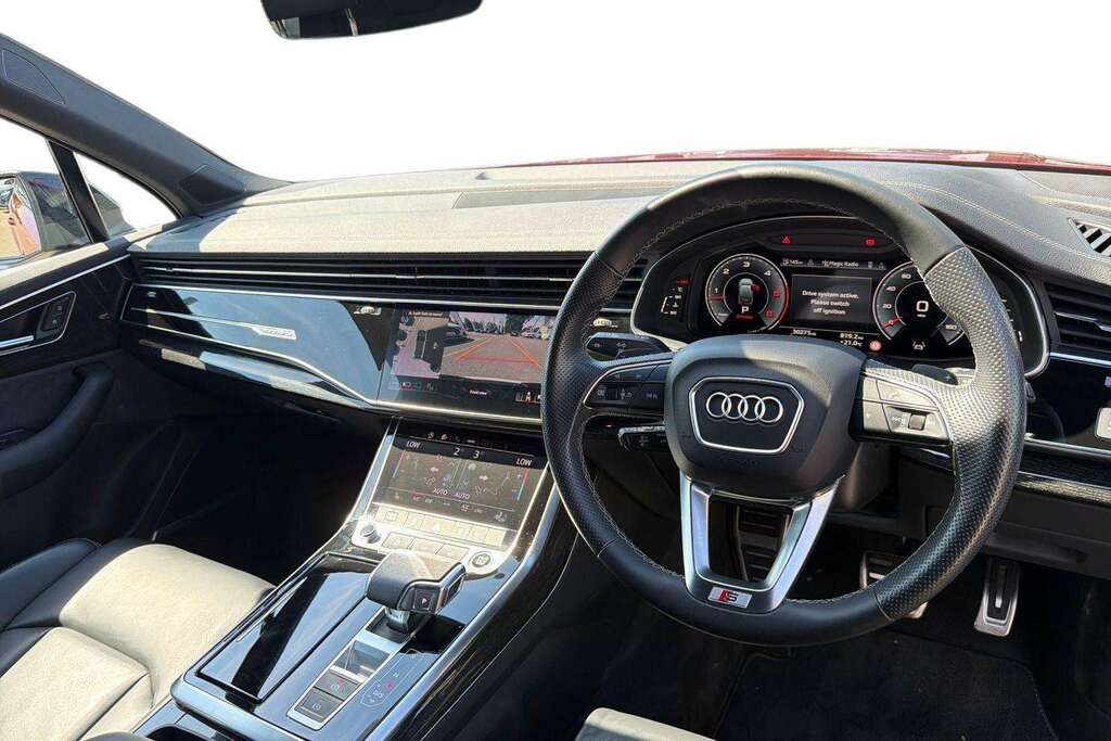 Audi Q7 50 Tdi Quattro Black Edition Tiptronic 2022 Red #6