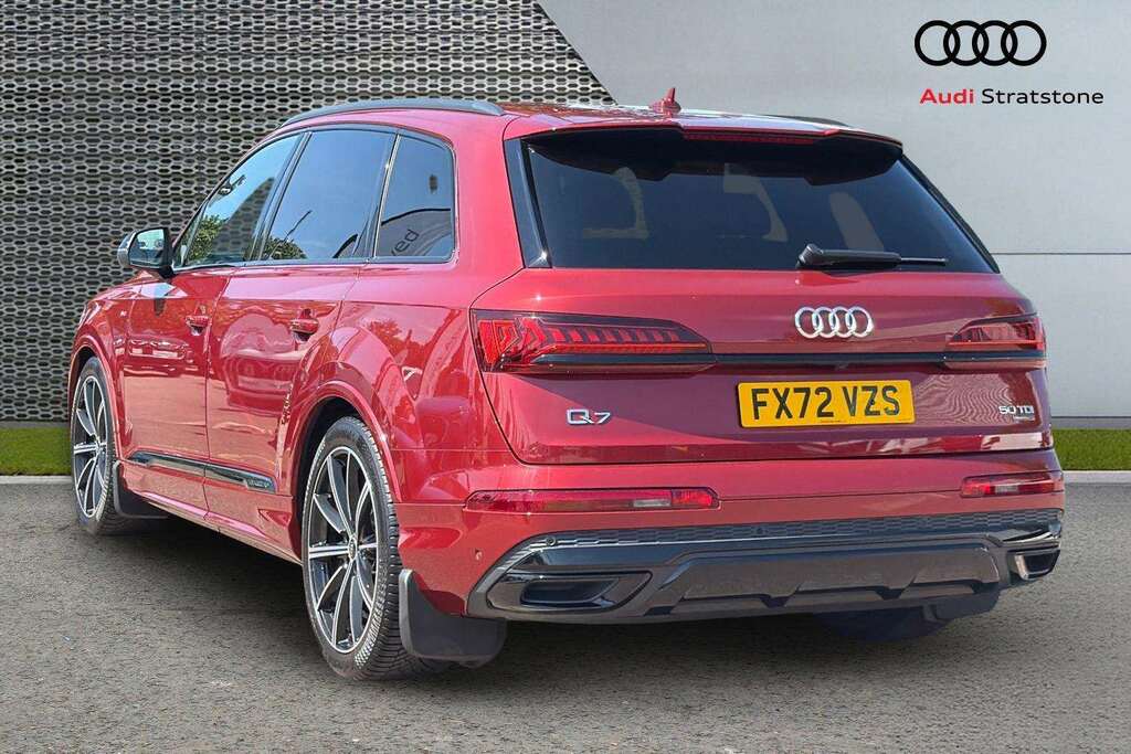 Audi Q7 50 Tdi Quattro Black Edition Tiptronic 2022 Red #3