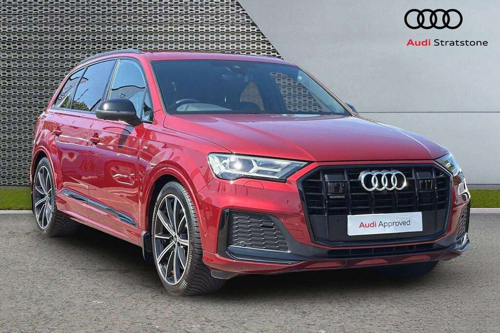 Audi Q7 50 Tdi Quattro Black Edition Tiptronic 2022 Red