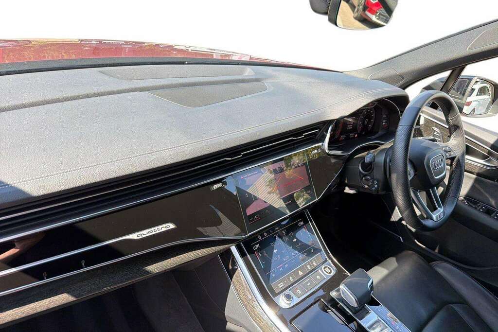 Audi Q7 50 Tdi Quattro Black Edition Tiptronic 2022 Red #2