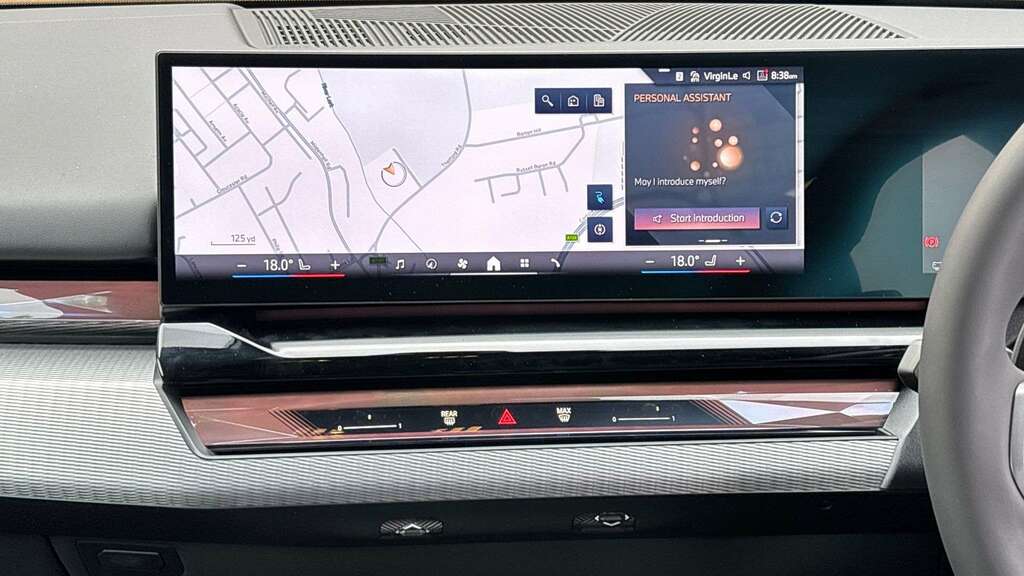 BMW i5 Saloon Grey #9