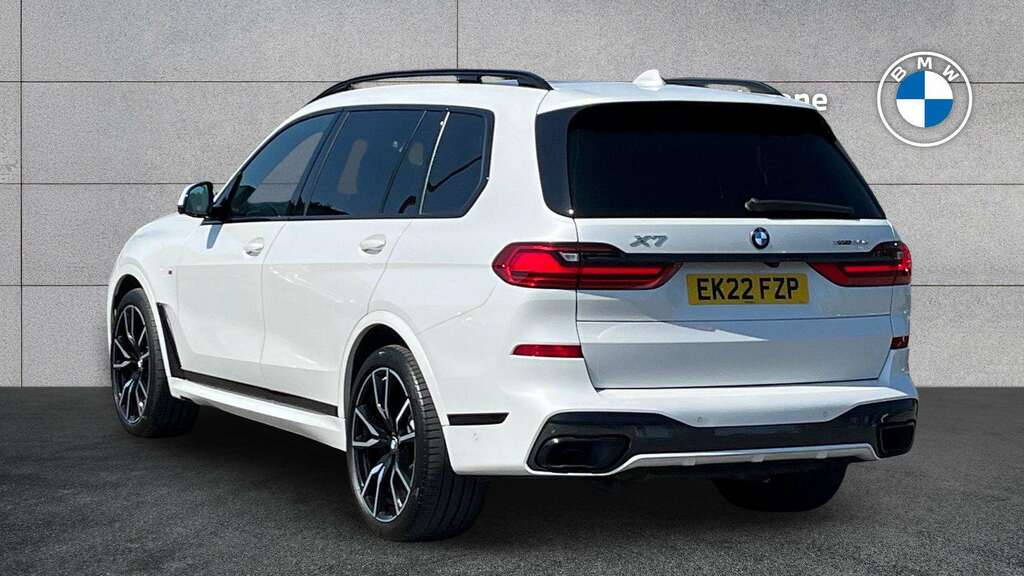 BMW X7 Xdrive40d Mht M Sport Step 2022 White #2