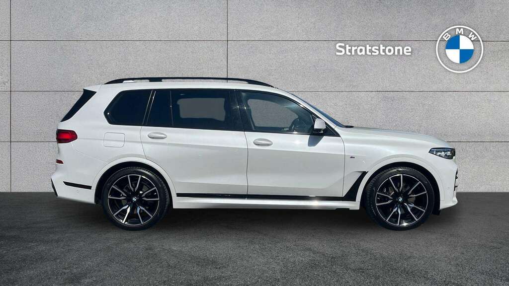 BMW X7 Xdrive40d Mht M Sport Step 2022 White #3