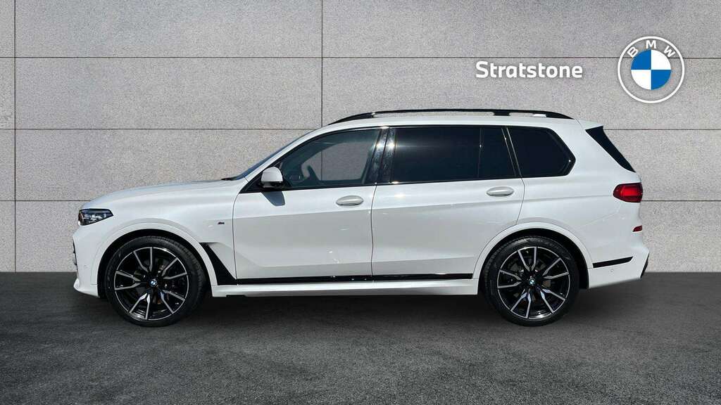 BMW X7 Xdrive40d Mht M Sport Step 2022 White #4