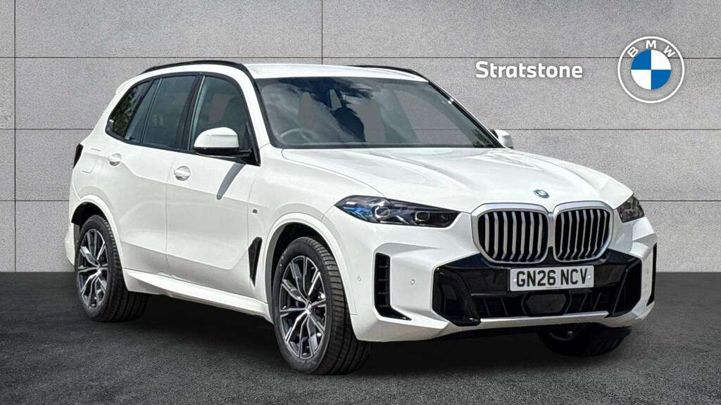 BMW X5 Xdrive50e M Sport 2026 White