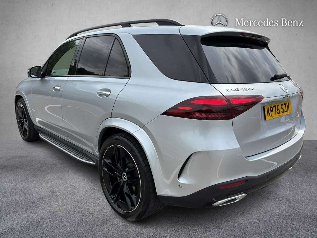 Mercedes-Benz GLE Class 450D 4Matic Amg Line Prem 9G-tron 7 St 202 KP75SZW Silver #2