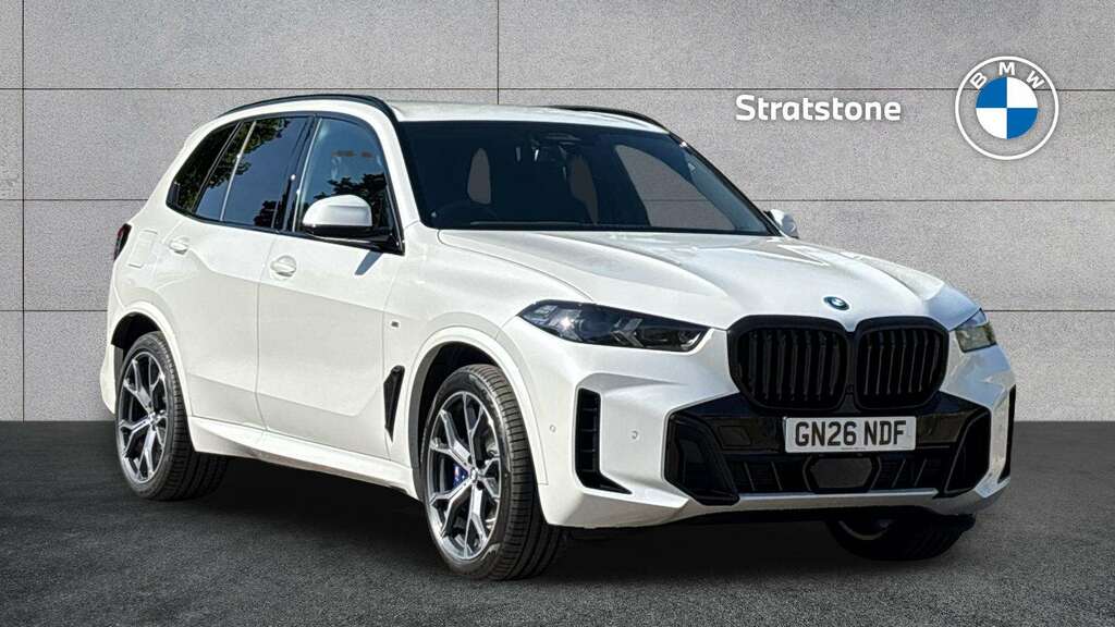 BMW X5 Xdrive50e M Sport 2026 White