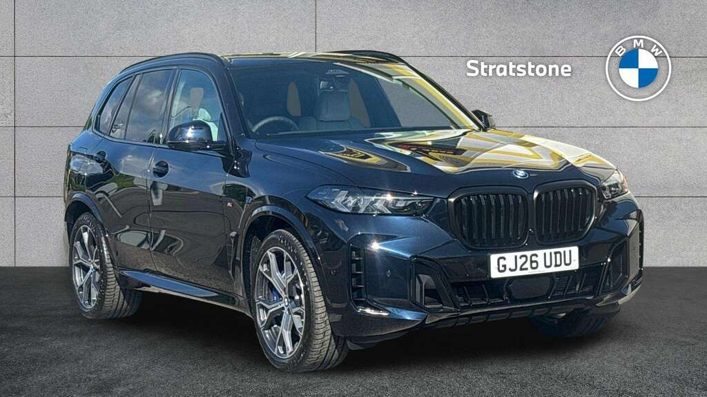 BMW X5 Xdrive50e M Sport 2026 Black