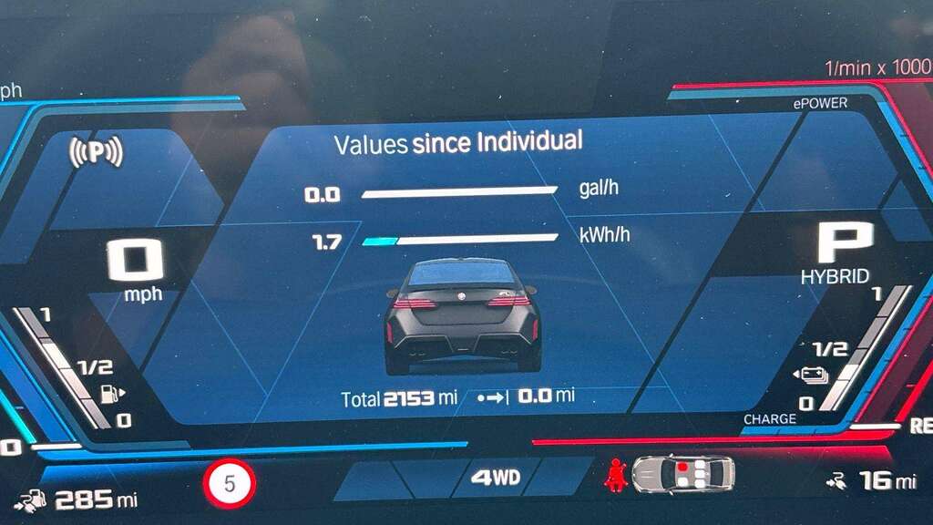 BMW M5 Dct 2025 Grey #3