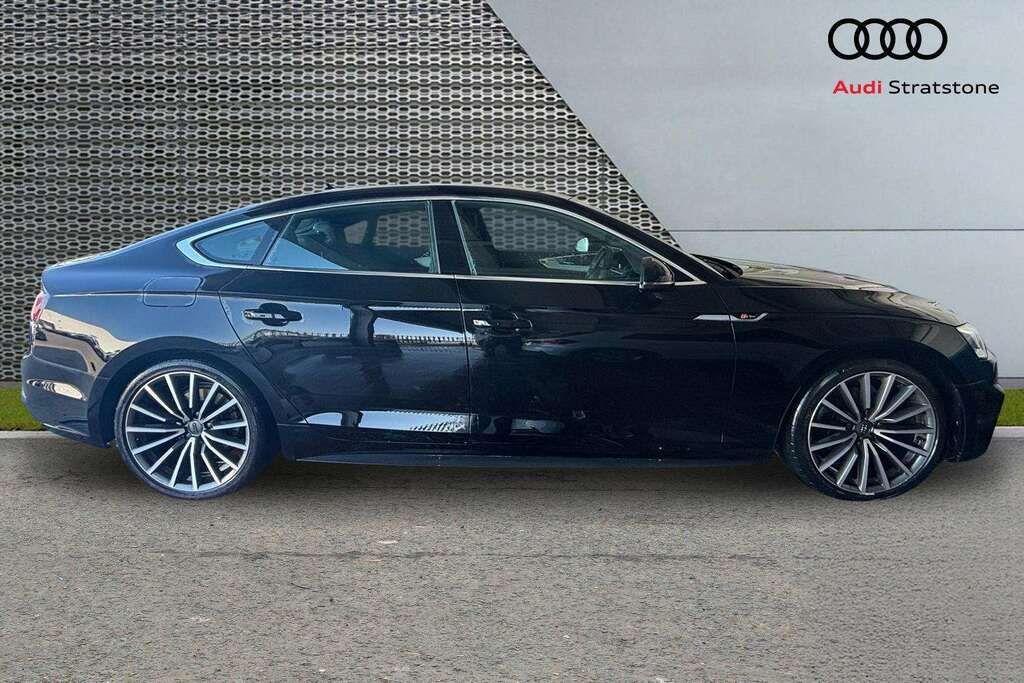 Audi A5 40 Tfsi S Line S Tronic 2019 Black #4