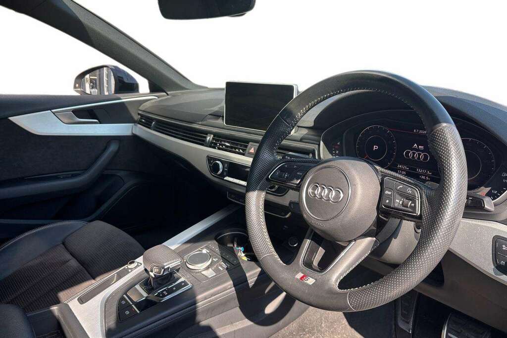 Audi A5 40 Tfsi S Line S Tronic 2019 Black #6