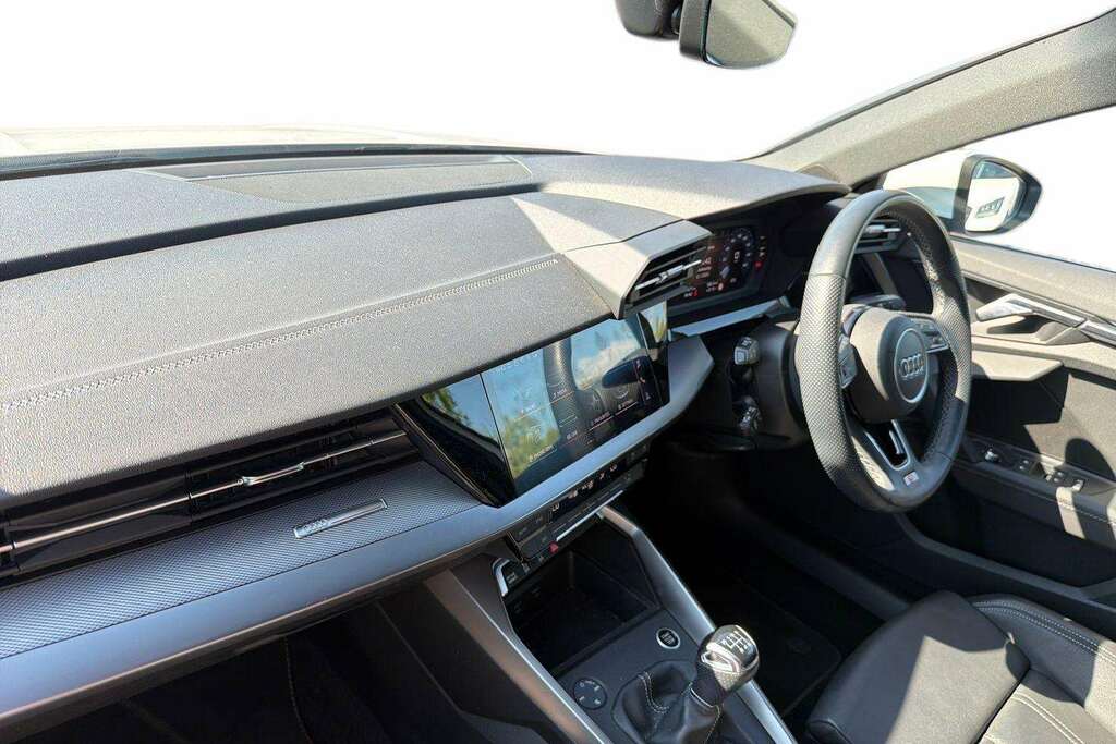 Audi A3 35 Tfsi S Line 2023 KY73MLF White #2