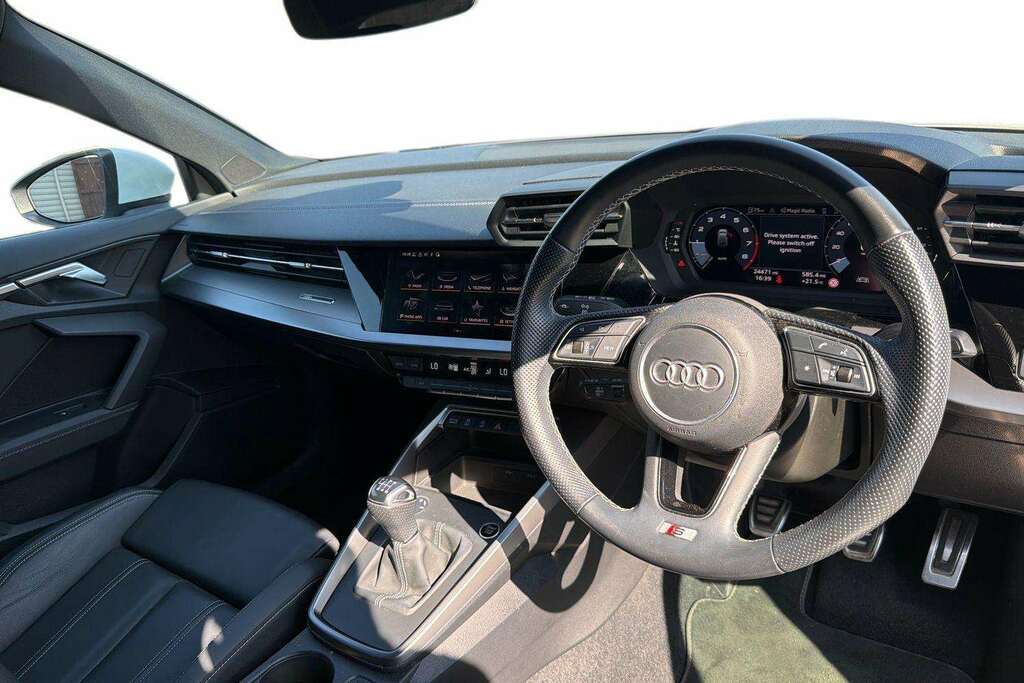 Audi A3 35 Tfsi S Line 2023 KY73MLF White #6