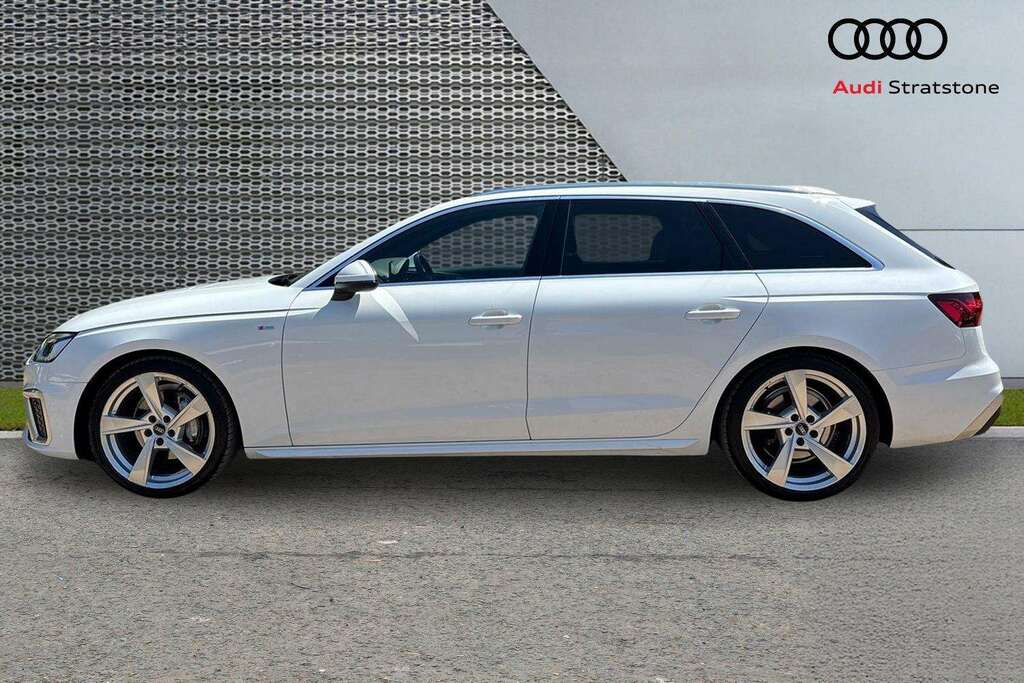 Audi A4 40 Tfsi 204 S Line S Tronic 2022 White #4