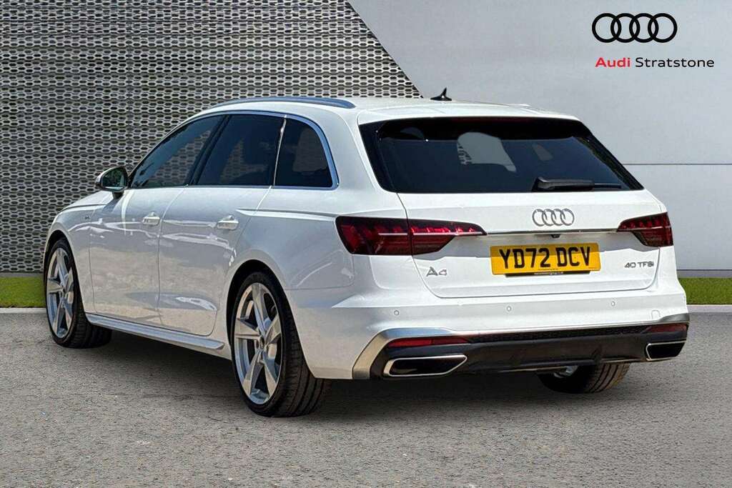 Audi A4 40 Tfsi 204 S Line S Tronic 2022 White #3