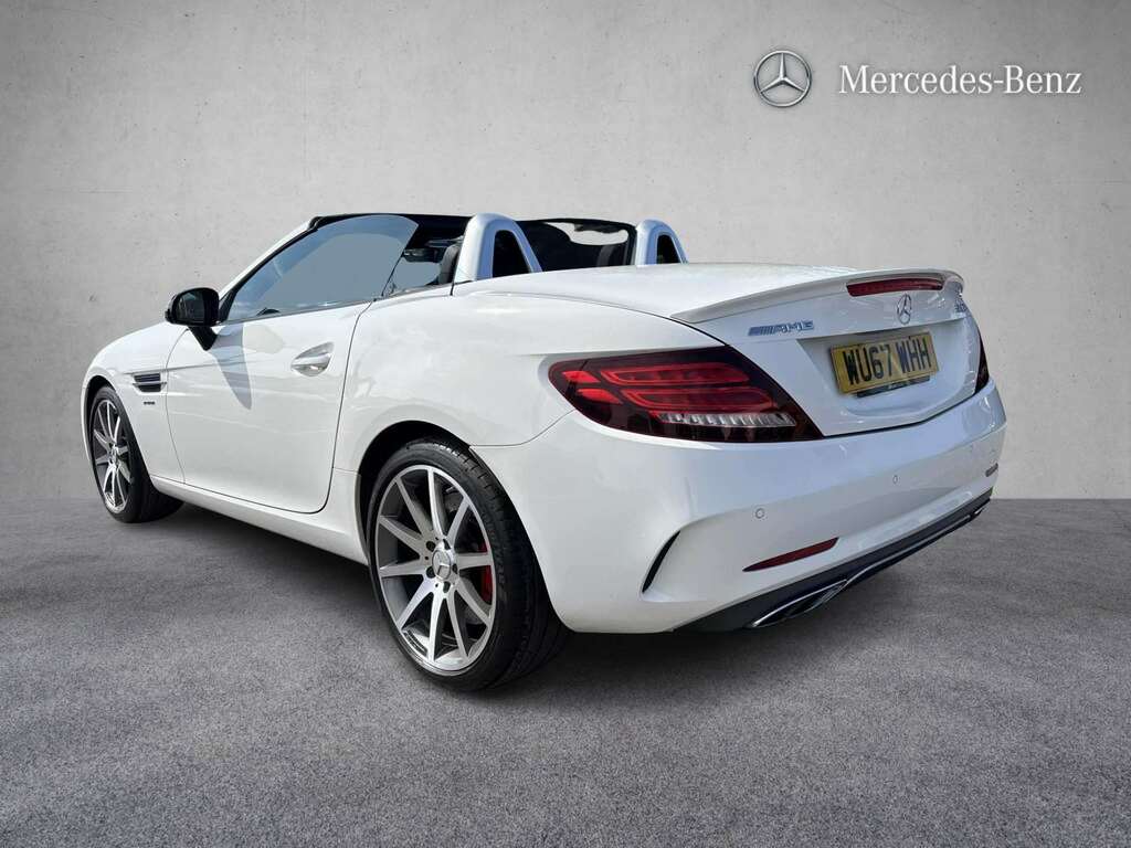 Mercedes-Benz SLC 43 9G-tronic 2017 White #2