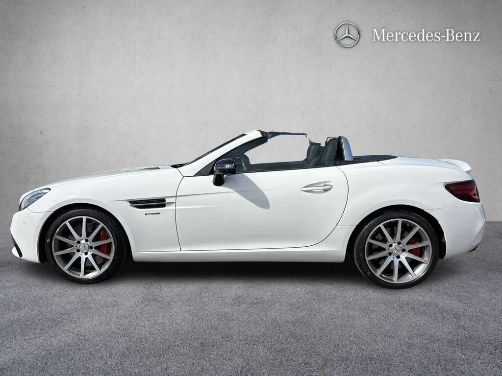 Mercedes-Benz SLC 43 9G-tronic 2017 White #6