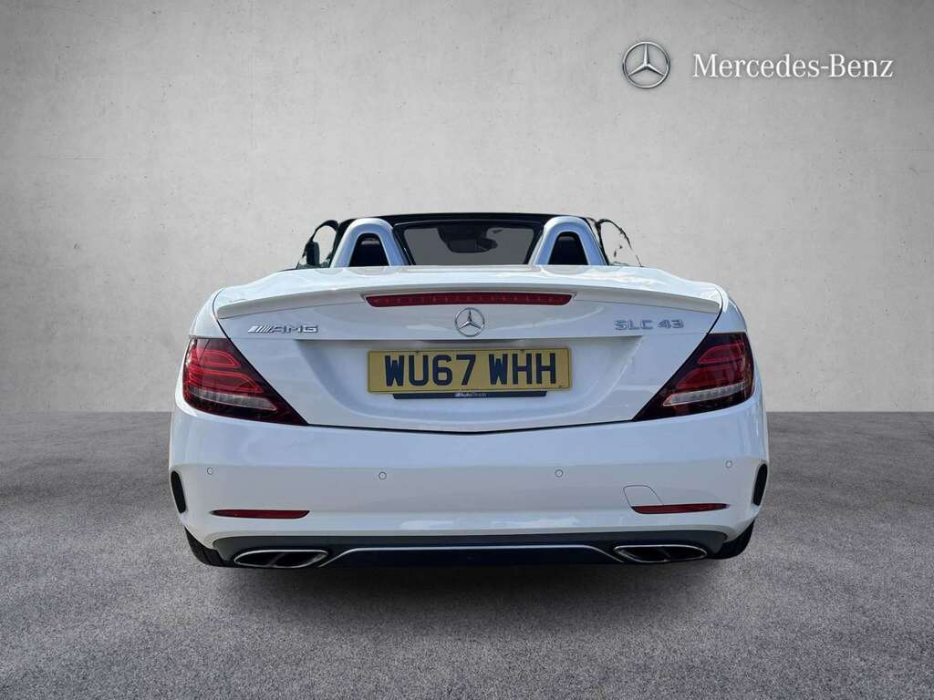 Mercedes-Benz SLC 43 9G-tronic 2017 White #5