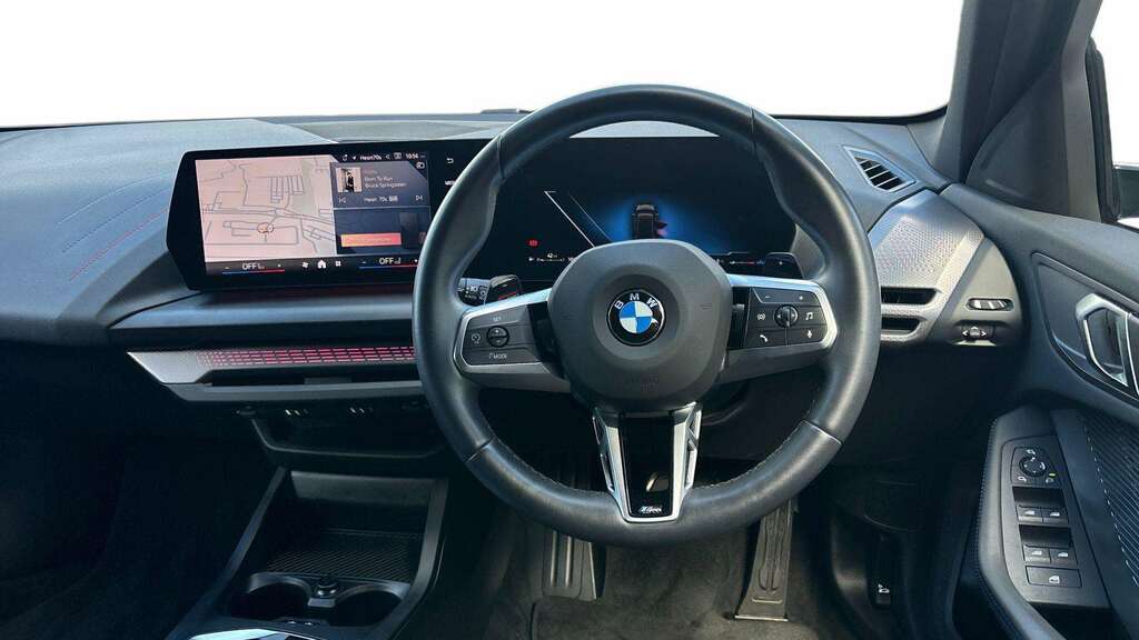 BMW 1 Series 120 M Sport Step 2024 GF74PWZ Black #5