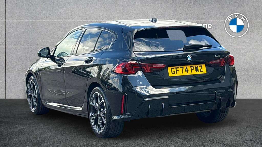 BMW 1 Series 120 M Sport Step 2024 GF74PWZ Black