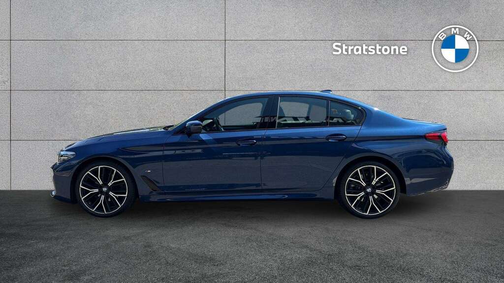 BMW 5 Series 520D Mht M Sport Step 2023 Blue #2