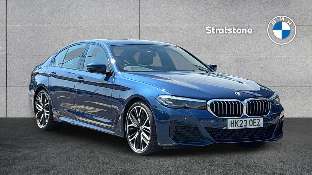 BMW 5 Series 520D Mht M Sport Step 2023 Blue