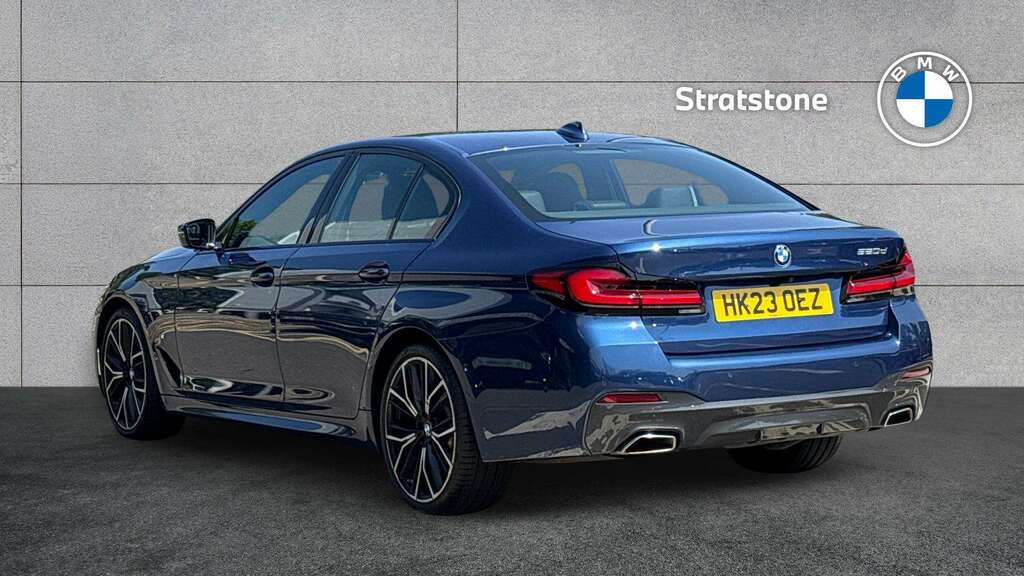 BMW 5 Series 520D Mht M Sport Step 2023 Blue