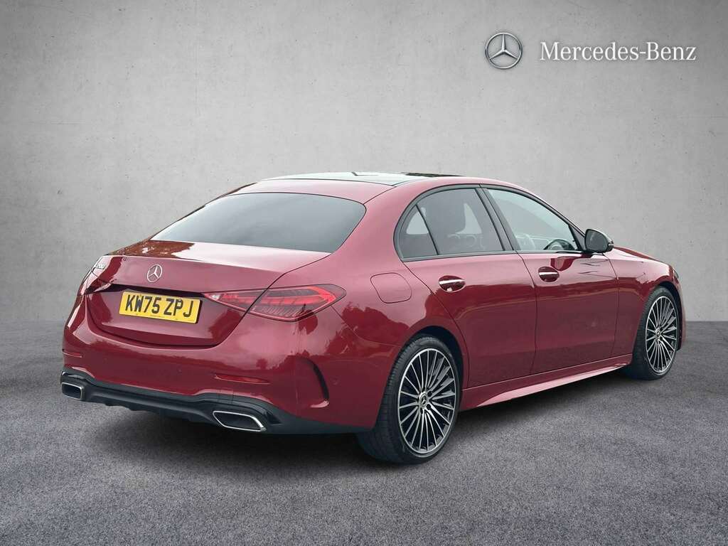 Mercedes-Benz C Class C200 Amg Line Premium Plus 9G-tronic 2026 KW75ZPJ Red #6