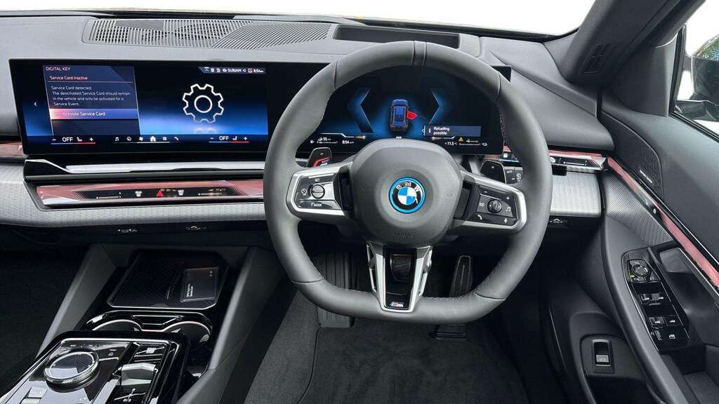 BMW 5 Series 530E M Sport 2026 Black #4