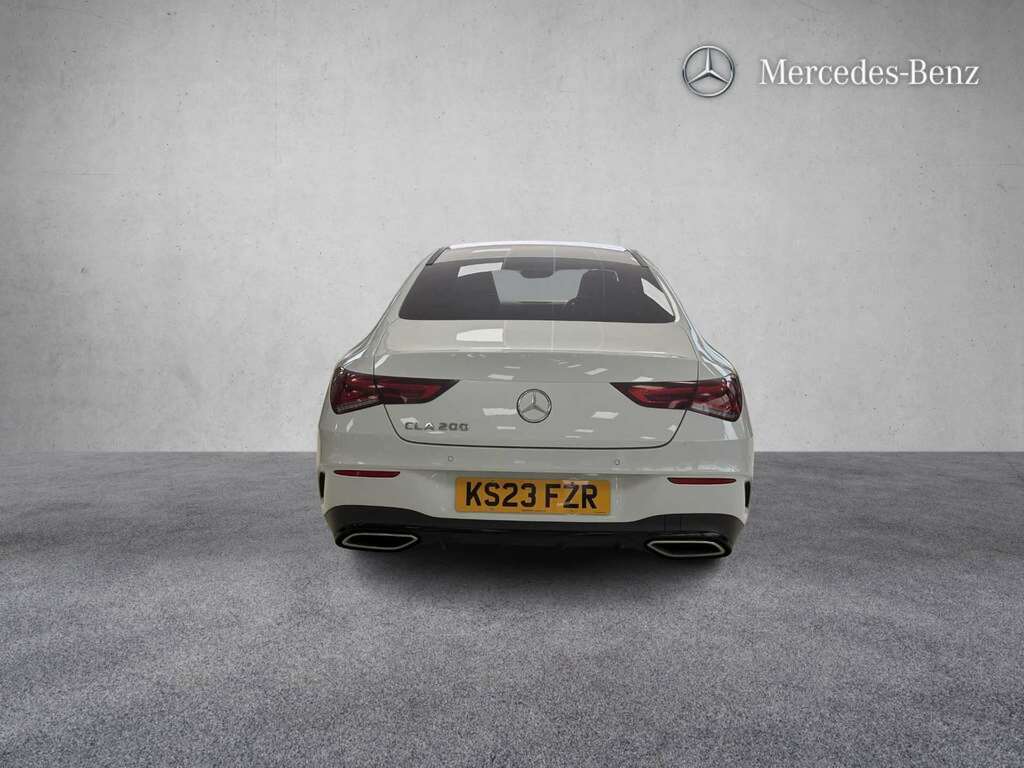 Mercedes-Benz CLA Class 200 Amg Line Premium Tip 2023 KS23FZR White #3