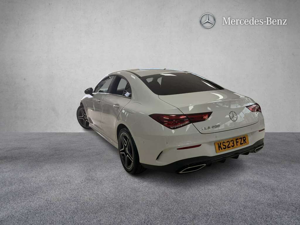 Mercedes-Benz CLA Class 200 Amg Line Premium Tip 2023 KS23FZR White #4